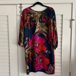 Trina Turk Multicolor Floral Dress